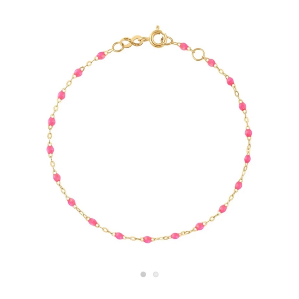 The Classic Gigi bracelet by gigi CLOZEAU pink